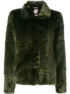 пальто из искусственного меха с леопардовым принтом Alpin Shrimps