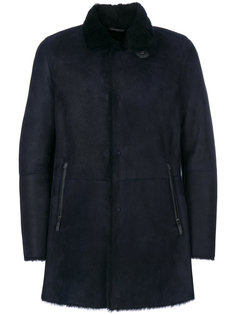 пальто из овчины Giorgio Armani