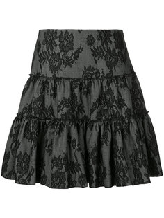 кружевная юбка со складками Giambattista Valli