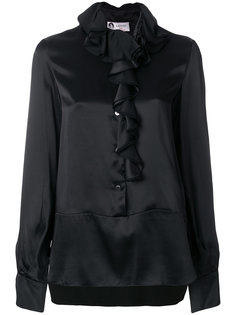 блузка с декоративными оборками Lanvin