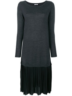 платье с плиссировкой  P.A.R.O.S.H.