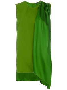 блузка с драпировкой Alexander McQueen