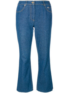 расклешенные джинсы с аппликацией John Galliano Vintage