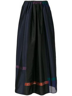 юбка с принтом и складками Giorgio Armani