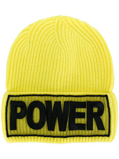 шапка с вышивкой Power Versace