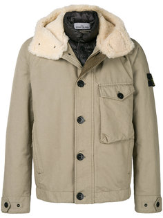 пуховая парка с капюшоном Stone Island