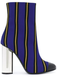 striped ankle boots Marco De Vincenzo