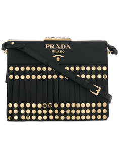 сумка на плечо с заклепками Light Frame Prada