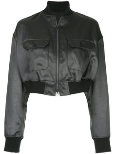 укороченная куртка Yohji Yamamoto