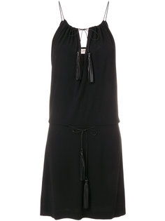платье-мини с кисточками Saint Laurent