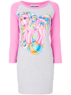 платье-футболка с рукавами реглан My Little Pony Moschino