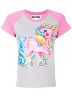 университетская футболка My Little Pony Moschino