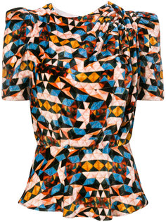блузка с геометрическим принтом Udell  Isabel Marant
