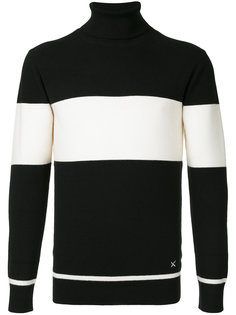 полосатый свитер с отворотной горловиной Guild Prime