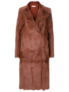 шуба кроя миди Anya Tory Burch