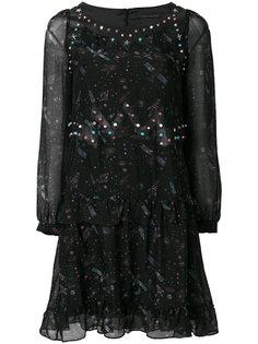 платье с принтом space Frankie Morello