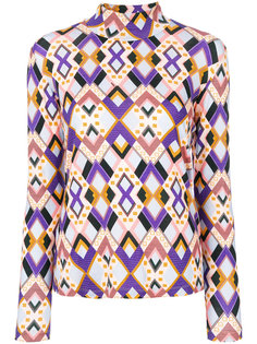 топ со сплошным узором Vivetta