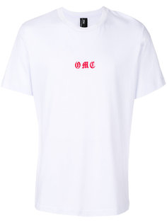 футболка с принтом-логотипом Omc