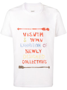 хлопковая футболка с трафаретным принтом Visvim