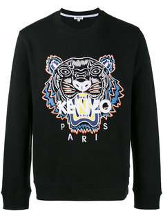свитер с аппликацией тигра Kenzo