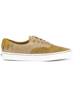 панельные кеды в коричневых тонах Vans