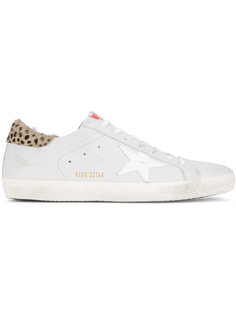 кеды с леопардовым принтом Superstar  Golden Goose Deluxe Brand