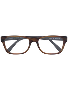 square frame glasses Calvin Klein