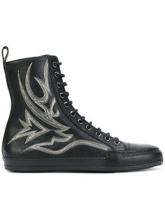 хайтопы  с вышивкой Haider Ackermann