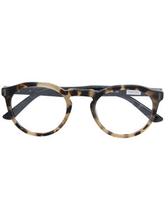 round frame glasses Calvin Klein