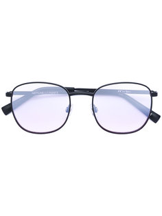 квадратные солнцезащитные очки с затемненными линзами Le Specs