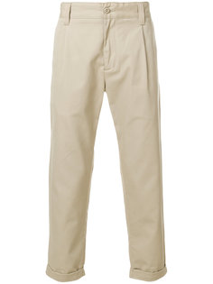 брюки-чинос с подвернутыми брючинами Carhartt