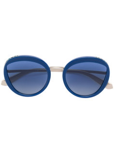 массивные солнцезащитные очки Bulgari