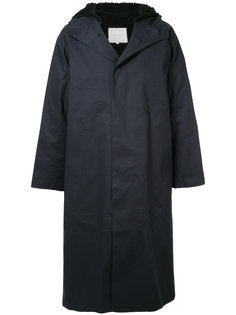 пальто с капюшоном и застежкой на три пуговицы Mackintosh