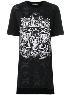 футболка с логотипом-тигром  Versace Jeans