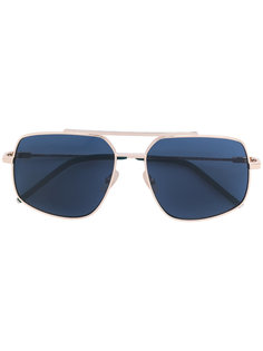 солнцезащитные очки в объемной оправе Fendi Eyewear