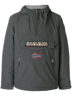 куртка без застежки с заплаткой с логотипом Napapijri