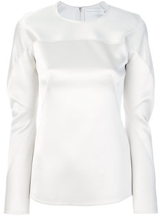 атласный топ Victoria Beckham