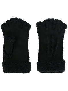 перчатки митенки Maison Fabre