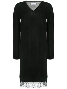 платье-свитер с V-образным вырезом Estnation