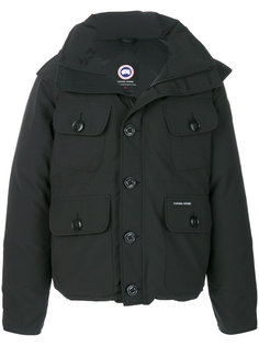 пальто с капюшоном на пуговицах Canada Goose