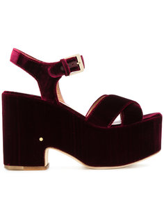 бархатные босоножки Helissa Laurence Dacade