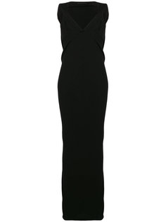 платье с вырезом сердечком  Haider Ackermann