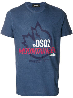 футболка с логотипом Mountaineer  Dsquared2