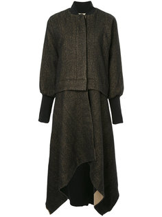 пальто с асимметричным подолом Uma Wang