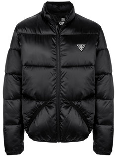 стеганая куртка с заплаткой с логотипом Love Moschino