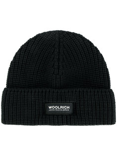 классическая триктажная шапка  Woolrich