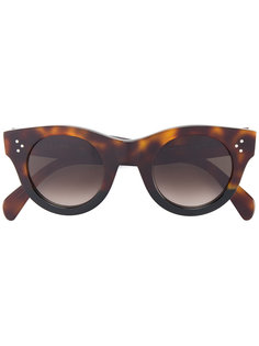 солнцезащитные очки в черепаховой оправе Céline Eyewear