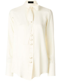 блузка с высокой горловиной  Joseph