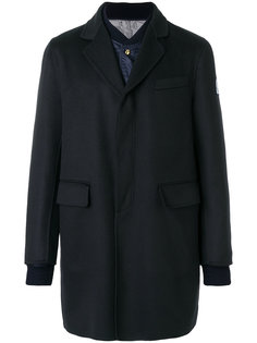пальто Chester  со стеганой вставкой Moncler Gamme Bleu