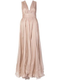 платье без рукавов с глубоким вырезом  Maria Lucia Hohan